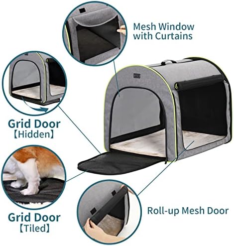PETSFIT Collapsible Dog Crate, Travel Dog Crate - Image 2
