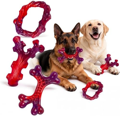 Frienhund 6-Pack Indestructible Dog Toys by Frienhund