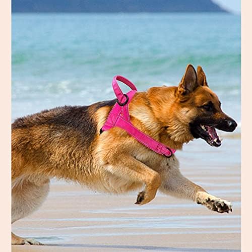 No Pull Dog Harness Pink for Small Medium Large Sized Dog, Reflective Escape - Image 6