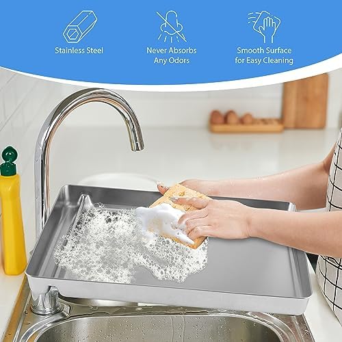 Stainless Steel Reusable Litter Tray Compatible - Image 6