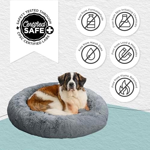 Best Friends by Sheri Original Calming Donut Dog Bed - Image 6