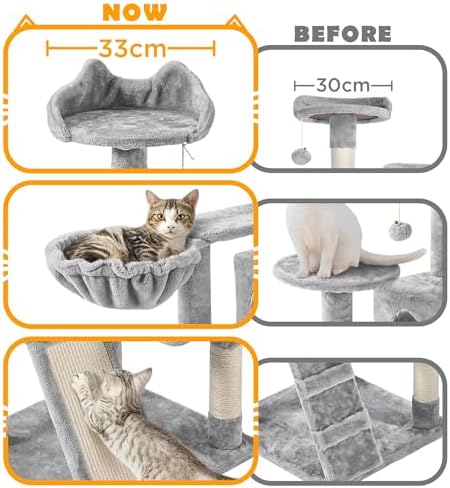 Yaheetech 57in Multi-Level Cat Tree - Image 4