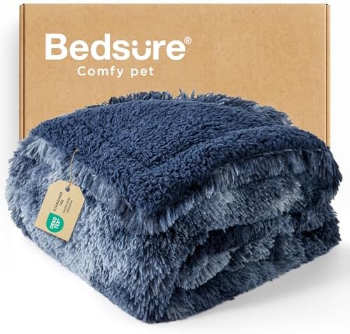 Bedsure Waterproof Dog Blanket for Small Dogs Cats Fluffy Faux Fur by BEDSURE