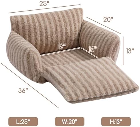 Hollypet Cat Bed Small Dog Orthopedic Couch Beds - Image 3