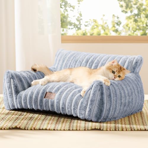 Bedsure ComfyFleece® Shown on TV Fluffy Cat Couch by BEDSURE
