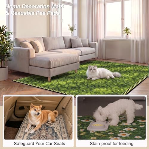Washable Pee Pads for Dogs 18"x24" 2 Pack Reusable Puppy Potty Pad - Image 2