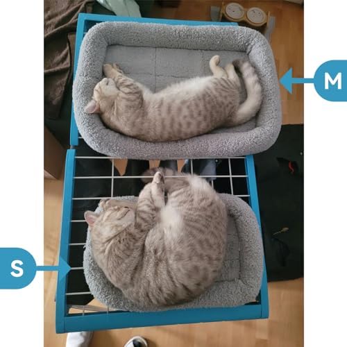 Small Cat Bed Mat, Indoor Pet Beds Furniture Carrier Crate Anti Skid Pad - Image 6