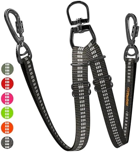 Double Dog Leash – Adjustable Length Long Leash - Image 2