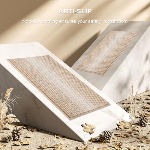 BSICPRO Bathroom Rugs Sets 2 Piece, Non Slip Boho Bath Mats - Image 5