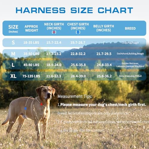 Dog Harness for Large Dogs, No Pull Tactical Vest - Image 6