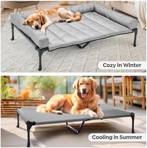 Veehoo Outdoor Elevated Dog Bed - Image 6