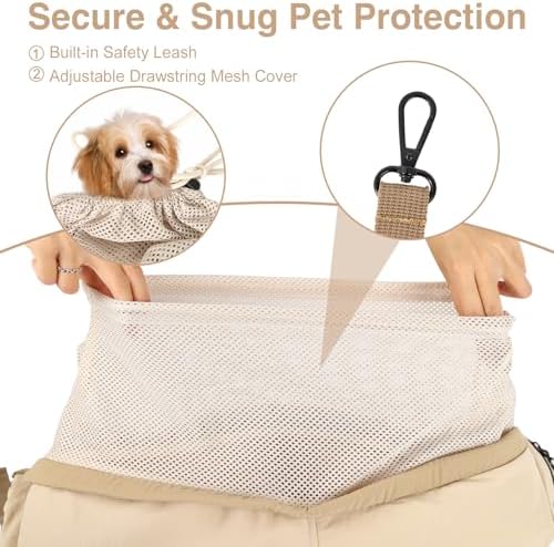 Dog Sling Carrier, Small Dog Carrier Sling - Image 2