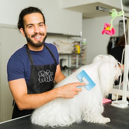 Dog Grooming Apron with 4 Pockets, Grooming Apron - Image 6