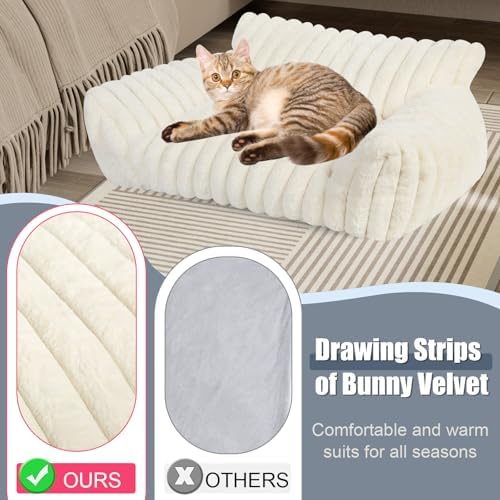 Cute Cat Couch Bed for Indoor Cats, Dog Beds for Small Dogs Couch - Image 4