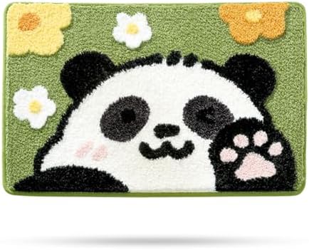 Molesun Panda Bath Mat 20x31, Soft Absorbent Microfiber Bath Rugs by Molesun