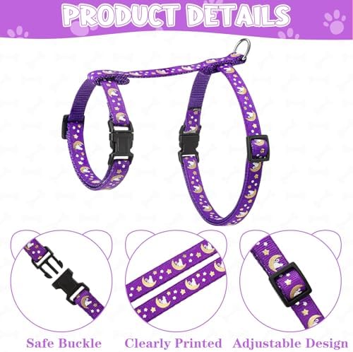 2 Pack Cat Harness and Leash - Image 3