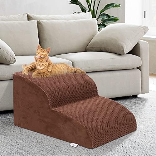 Dog Stairs for Small Dogs, High Density Foam Dog Ramp, Extra Wide Non-Slip Pet - Image 6