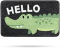 Molesun Crocodile Bath Mat 16x24, Soft Absorbent Microfiber Bath Rugs by Molesun