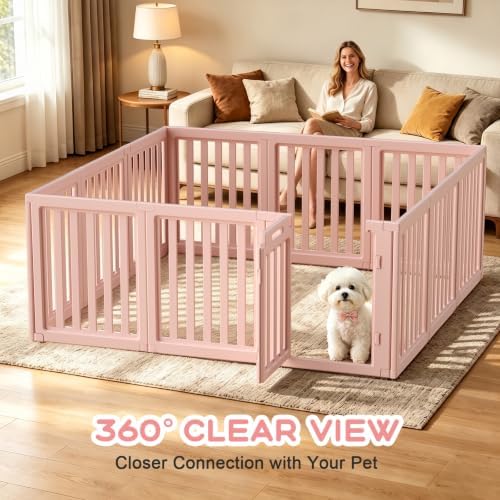 Dog Playpen Indoor, Puppy Playpen, 12 Panels - Image 5