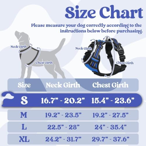 rabbitgoo Dog Harness Small Sized, Updated Easy On & Off - Image 2