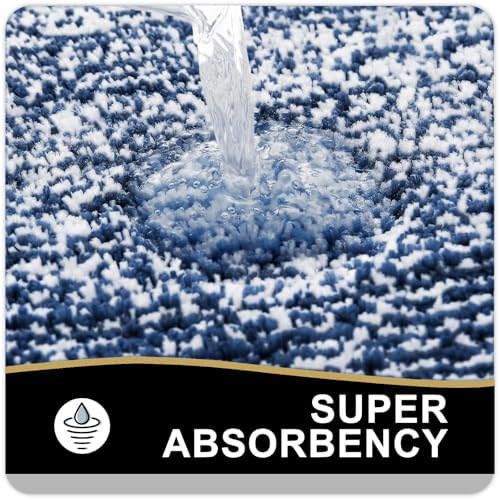 OLANLY Large Bathroom Rugs 40x24, Soft Absorbent Microfiber Bath Rugs - Image 3
