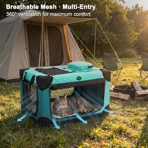 Ownpets Collapsible Travel Pet Crate - Image 6