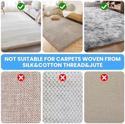 3 in 1 Carpet Rake for Pet Hair Removal - Image 7