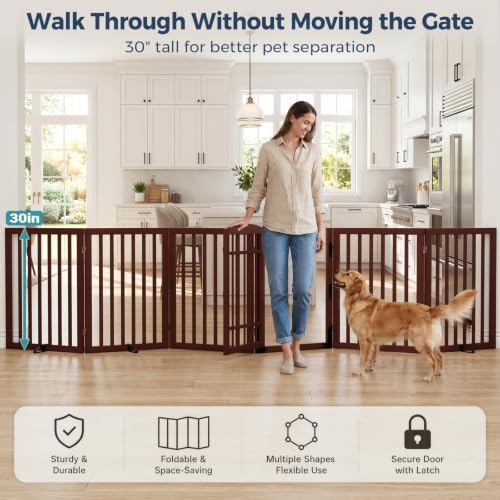 Homykic Dog Gate Indoor - Image 2