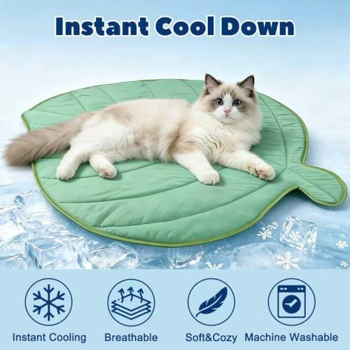 Paw Legend Dog Cooling Mat 45.3" x 55.1", Reversible Pet Cooling Pad Blanket - Image 6