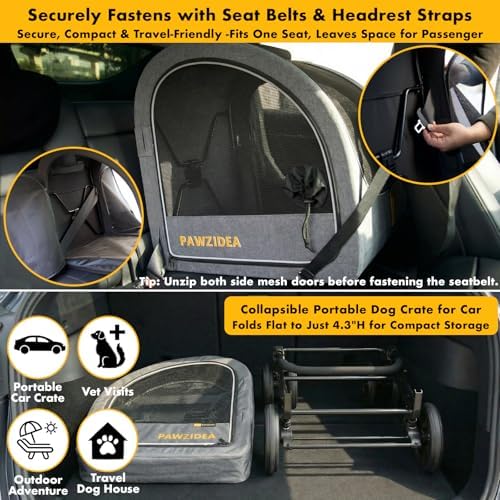 PAWZIDEA 3-in-1 Large Dog Stroller - Image 6
