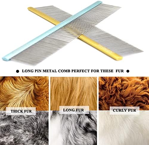 10inches Large Dog Metal Grooming Combs - Image 5