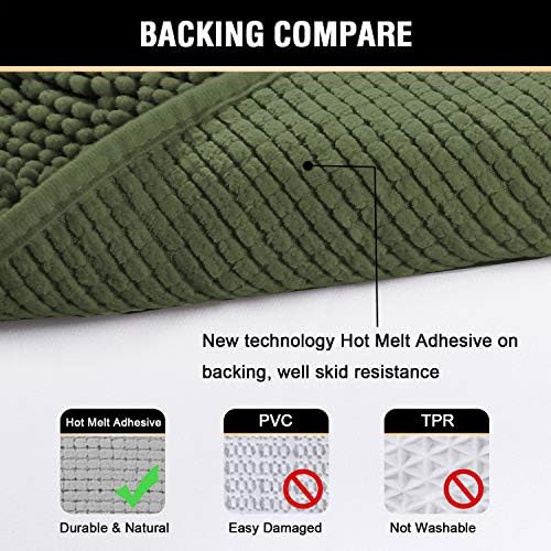 H.VERSAILTEX Bath Mat Bathroom Rug Bath Rugs - Image 6