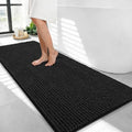 OLANLY Thick Chenille Bathroom Runner Rugs 44x24, Absorbent Bath Mat by OLANLY