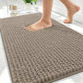 OLANLY Thick Chenille Absorbent Bathroom Rugs Mat 30x20, Warm Taupe by OLANLY