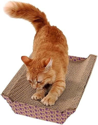 SmartyKat Super Scratcher Chaise Corrugated Cat Scratcher, Catnip Infusion - Image 6