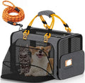 PAWZIDEA Expandable Large Pet Carrier, Soft-Sided 2–4 Cats Carrier Up 55lbs by PAWZIDEA-Inlovejoywelive
