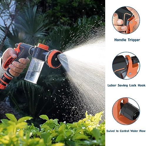 Dog Washing Hose Attachment, Dog Shower Attachment Hose Nozzle Foam Sprayer - Image 4
