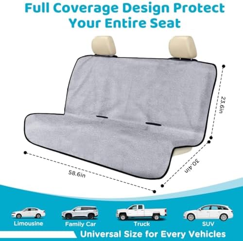 Waterproof Rear Car Seat Cover Towel - Image 6