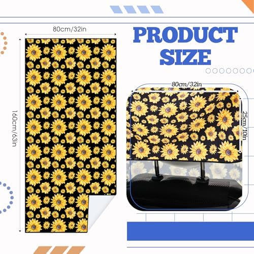 Hahafelt 2 Pack Car Seat Towel Cover - Image 2