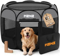 Dog Cat Small Animal Puppy Playpen Crate, Dark Grey by MZNZ