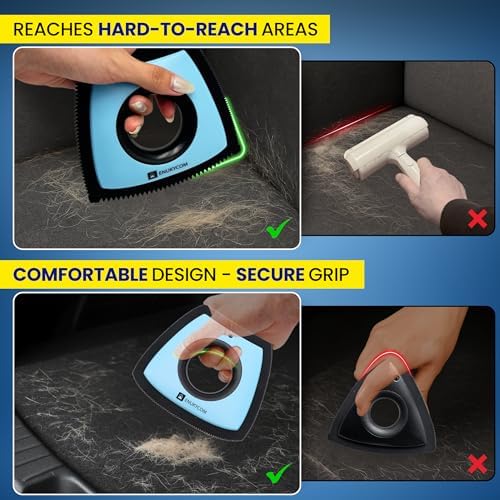 Upgrade Pet Hair Removal Tool for Car Detailing, Carpet & Furniture - Image 4