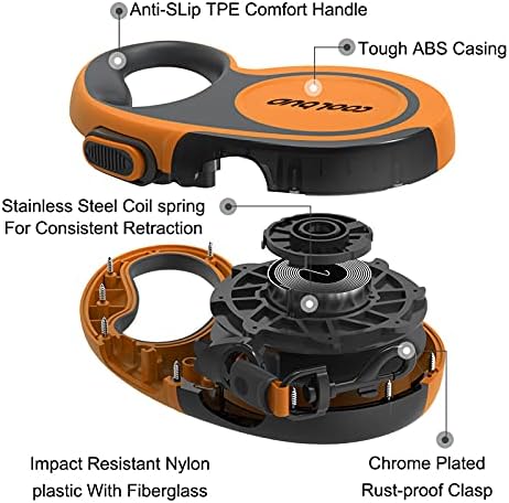 360° Tangle-Free, Heavy Duty Retractable Dog Leash - Image 3