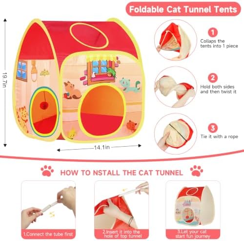 AILUKI 33PCS Cat Toys Variety Pack - Image 4