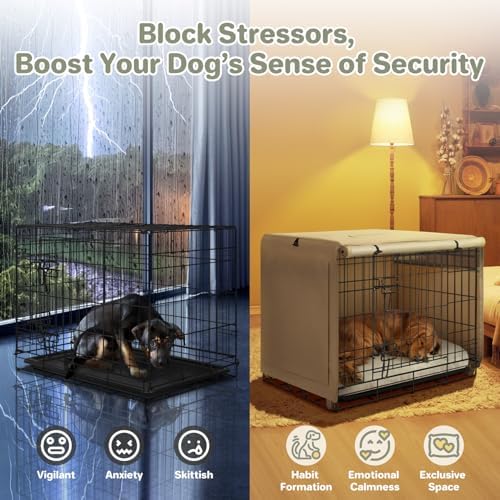 Seiyierr Dog Crate Cover - Image 4