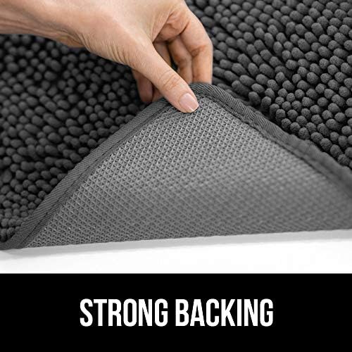 GORILLA GRIP SoakSTOPPER Dog Door Mat, Machine Wash and Dry, 36x24 Charcoal - Image 5