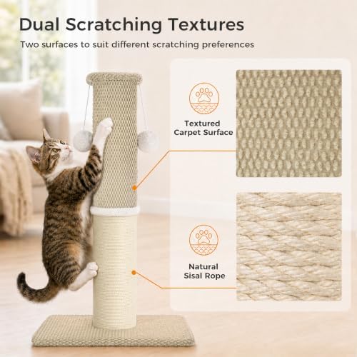 Made4Pets Tall Cat Scratching Post - Image 6