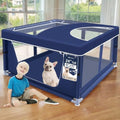 XVISHX 42x42 Inch Puppy Playpen by XVISHX