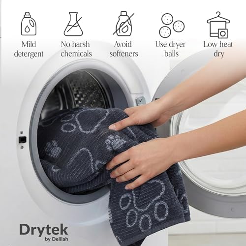 Delilah Home Drytek Dog Towel, 30x54 Inches - Image 5