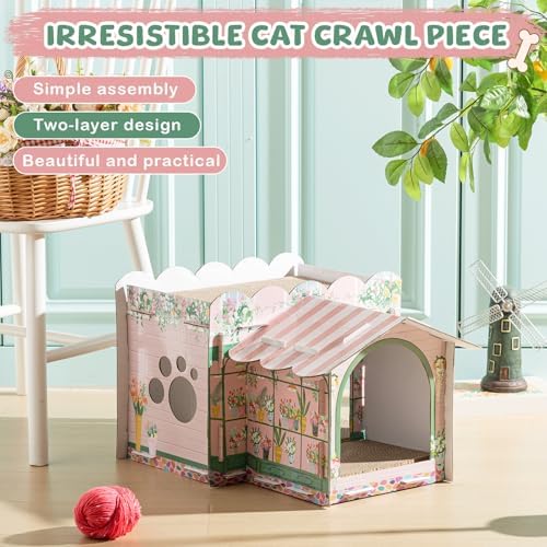 2 Story Cardboard Cat House - Image 5