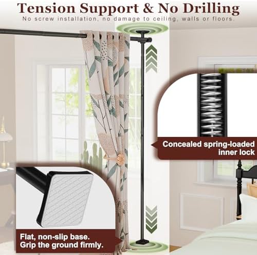 Goovilla Room Divider for Room Separation, 4-10ft 28-70inch - Image 3